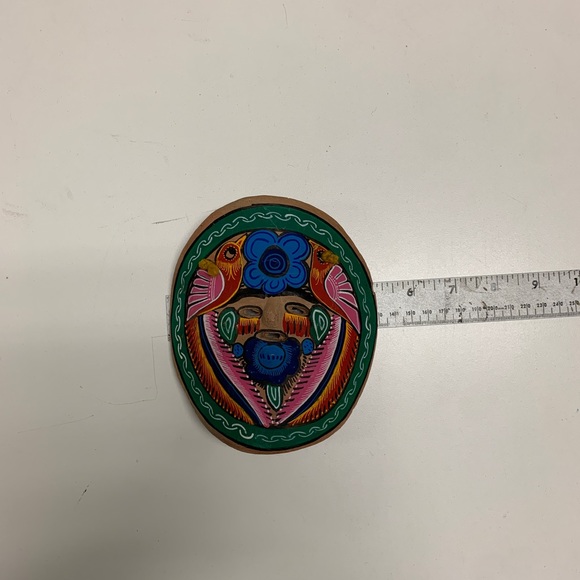 Hand Crafted Aztec Mask - Picture 4 of 4